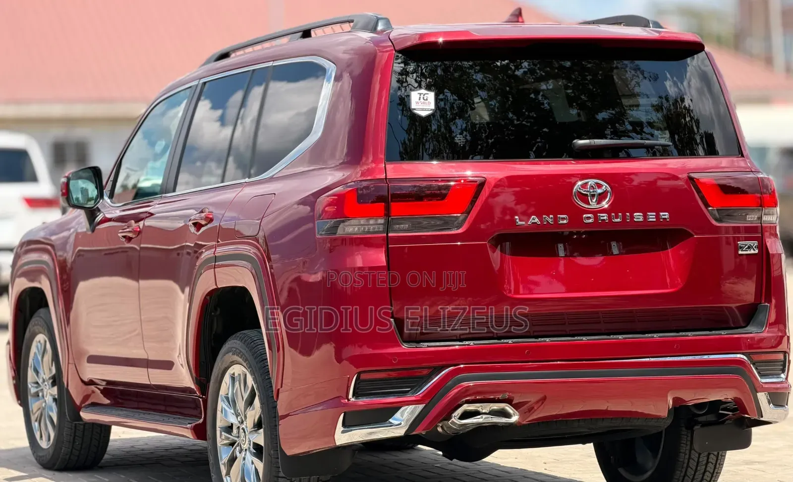 New Toyota Land Cruiser 2024 Red