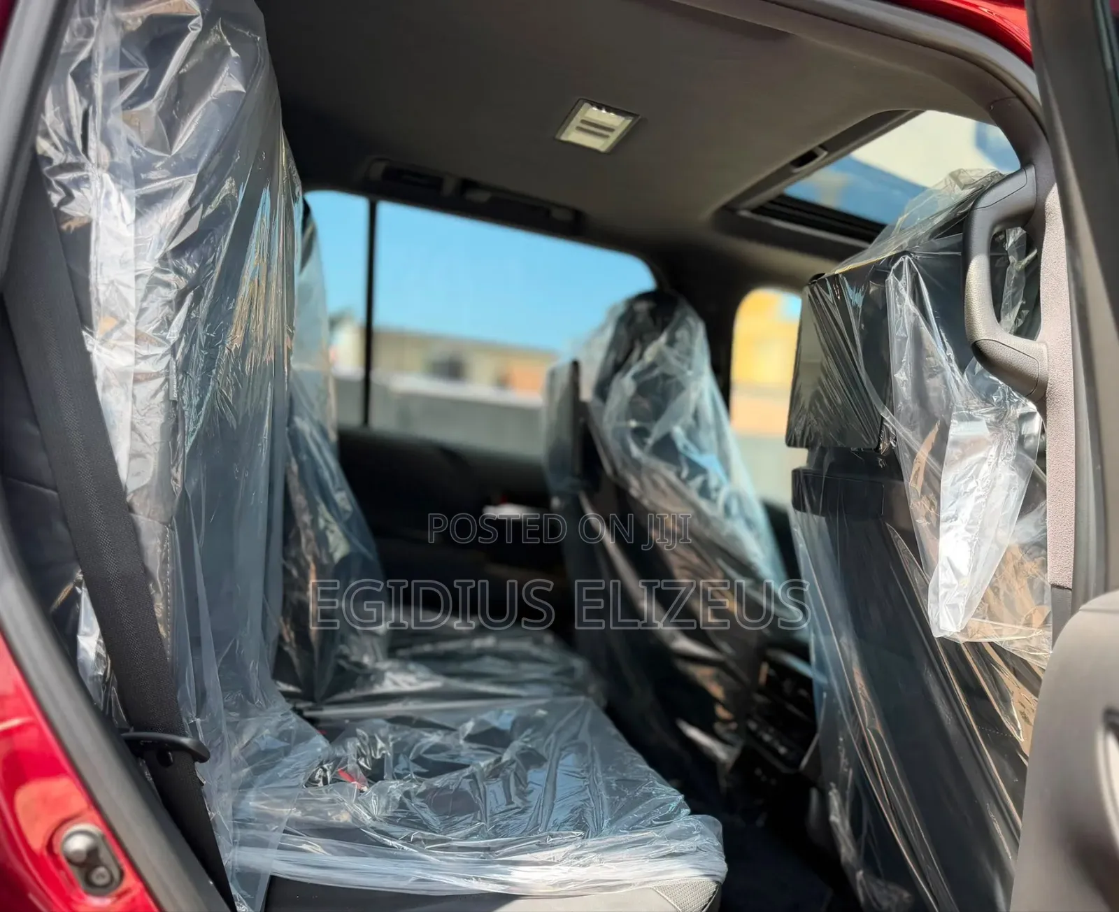 New Toyota Land Cruiser 2024 Red