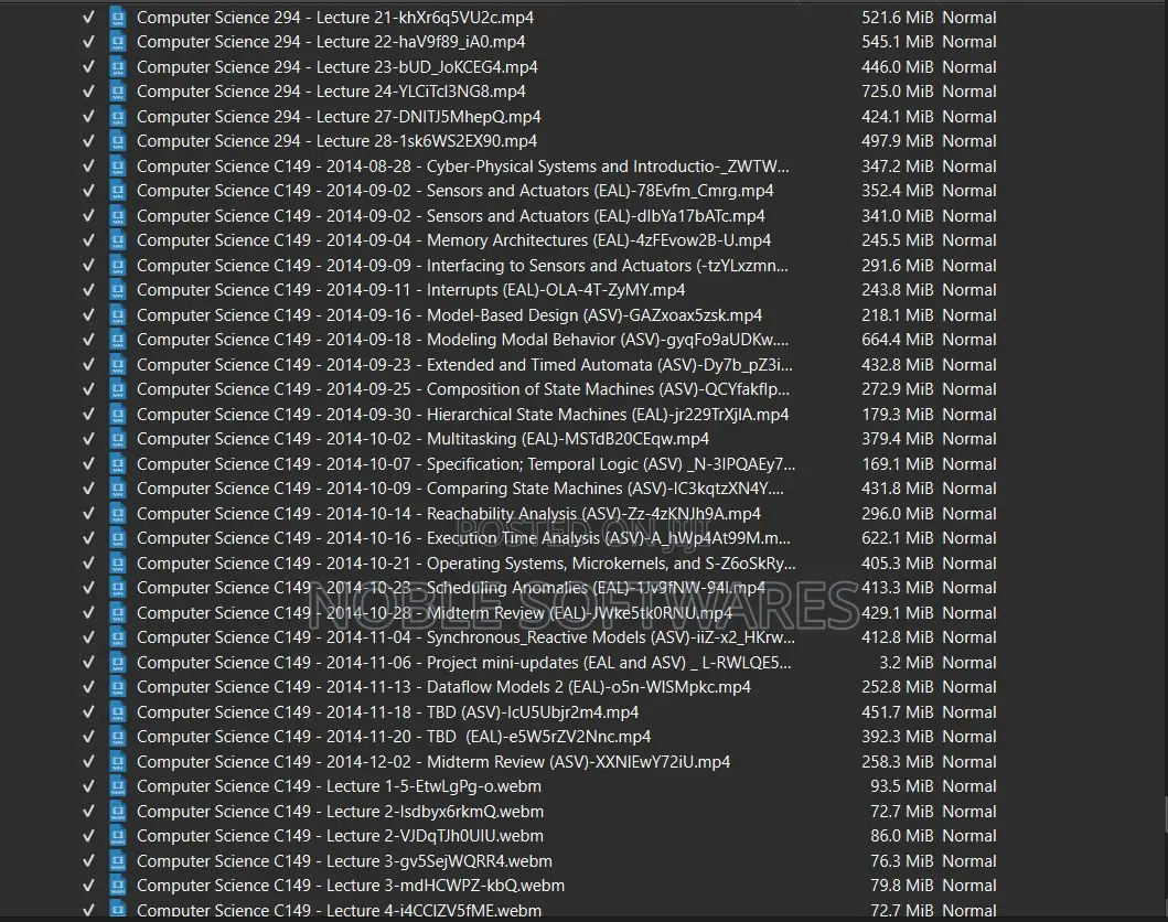 UC Berkeley Computer Science Courses (Full Collection)