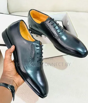 Gucci Executive Leather Oxfords