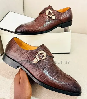 Clarks Crocodile Embossed Monk Strap Collection!