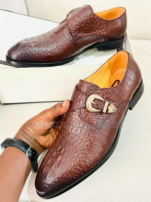 Clarks Crocodile Embossed Monk Strap Collection!