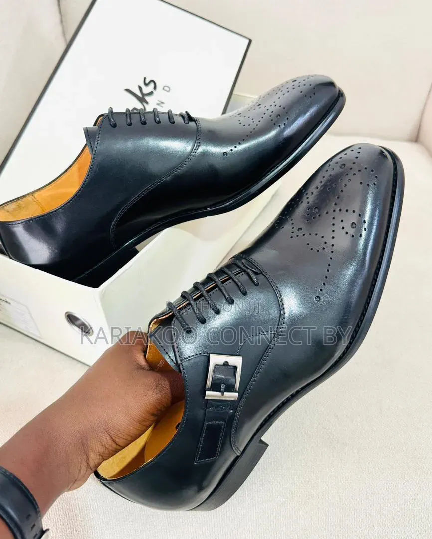 Clarks Executive Side-Buckle Brogues Collection!