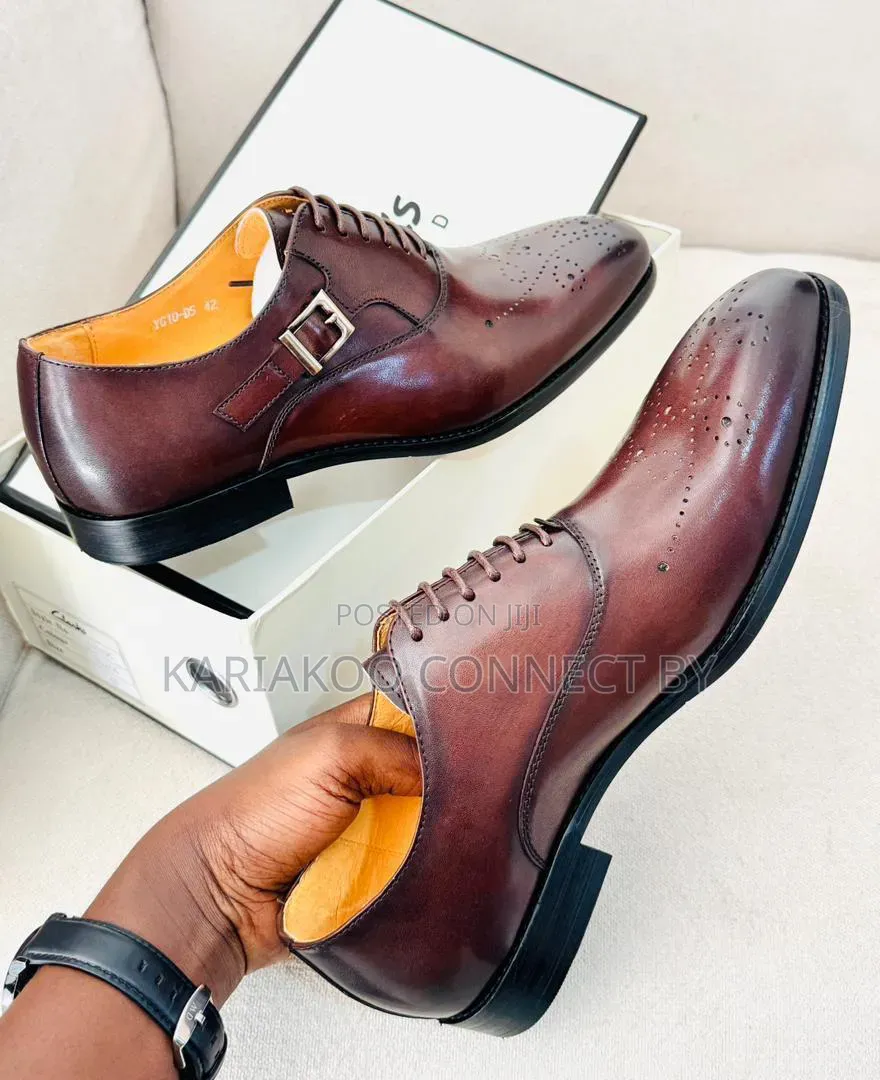 Clarks Executive Side-Buckle Brogues Collection!
