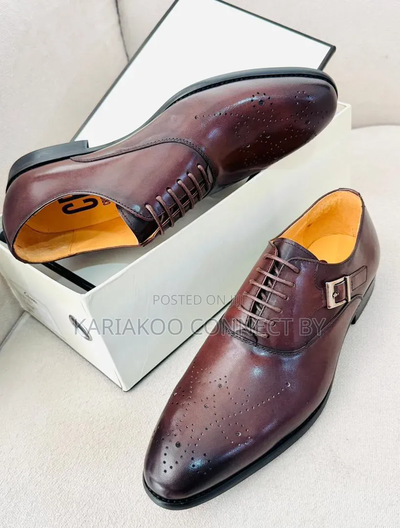 Clarks Executive Side-Buckle Brogues Collection!