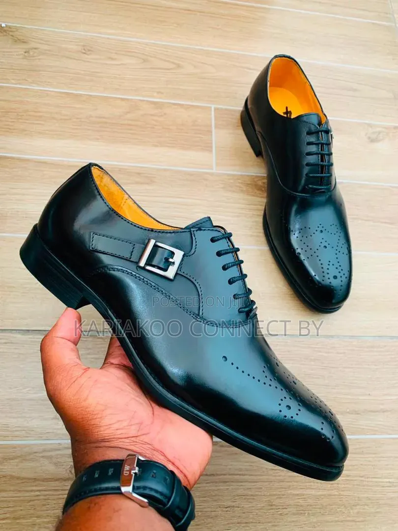 Clarks Executive Side-Buckle Brogues Collection!