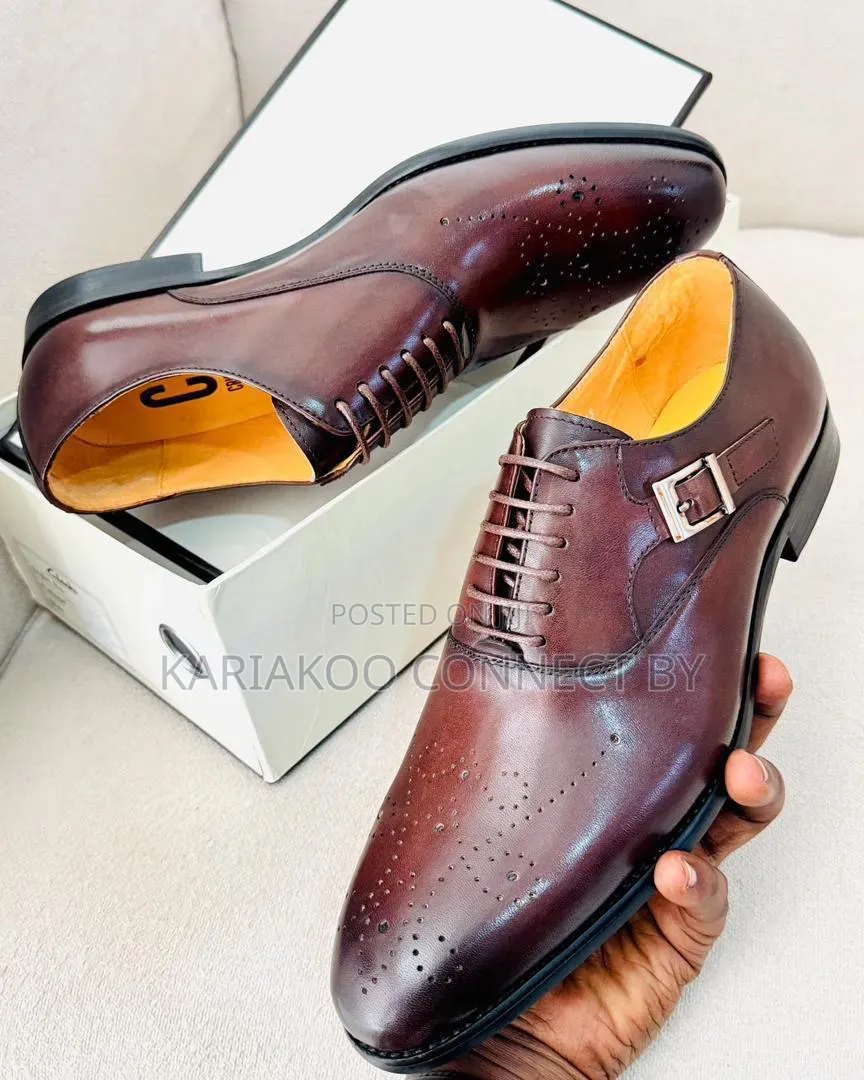 Clarks Executive Side-Buckle Brogues Collection!