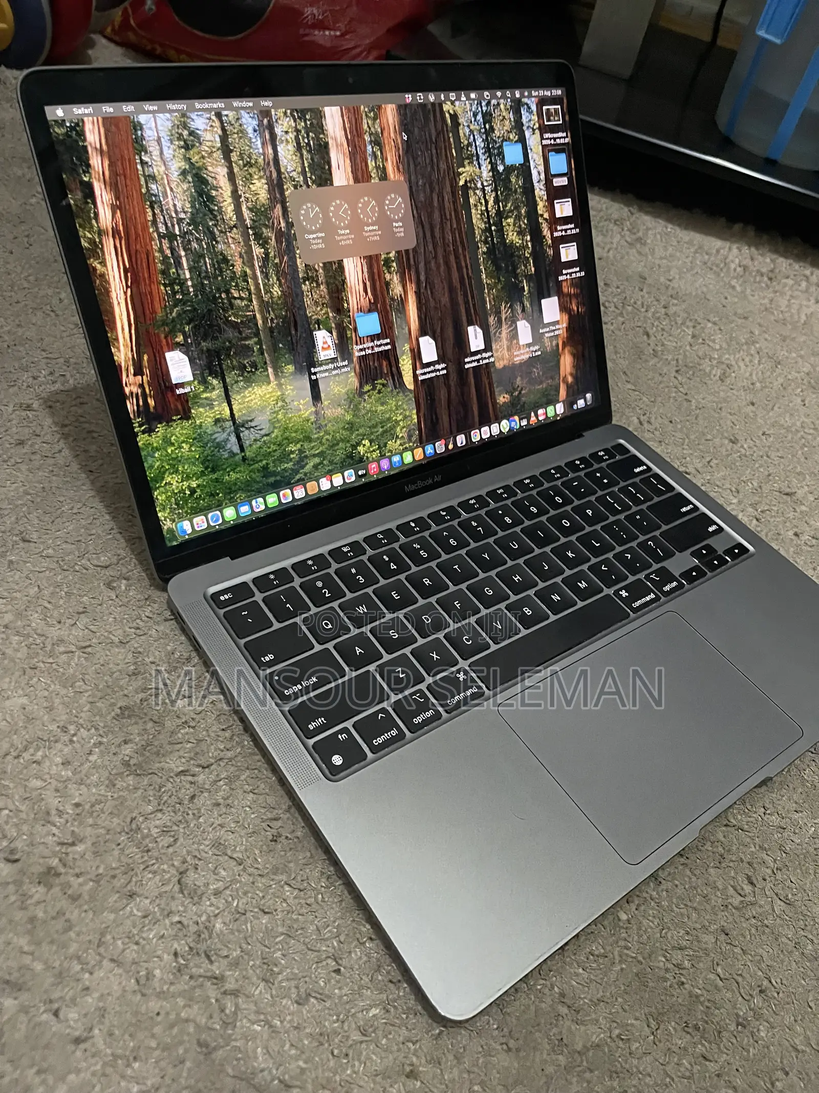 Laptop Apple MacBook Air 2020 M1 8GB Apple M1 SSD 256GB