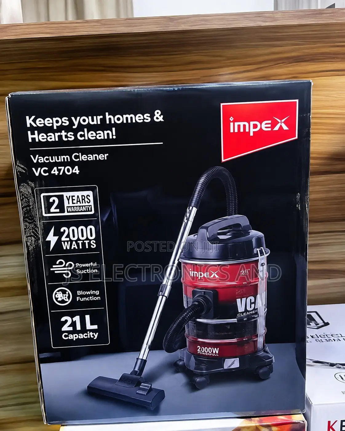 Impex Vacuum Cleaner Liter 21 Original