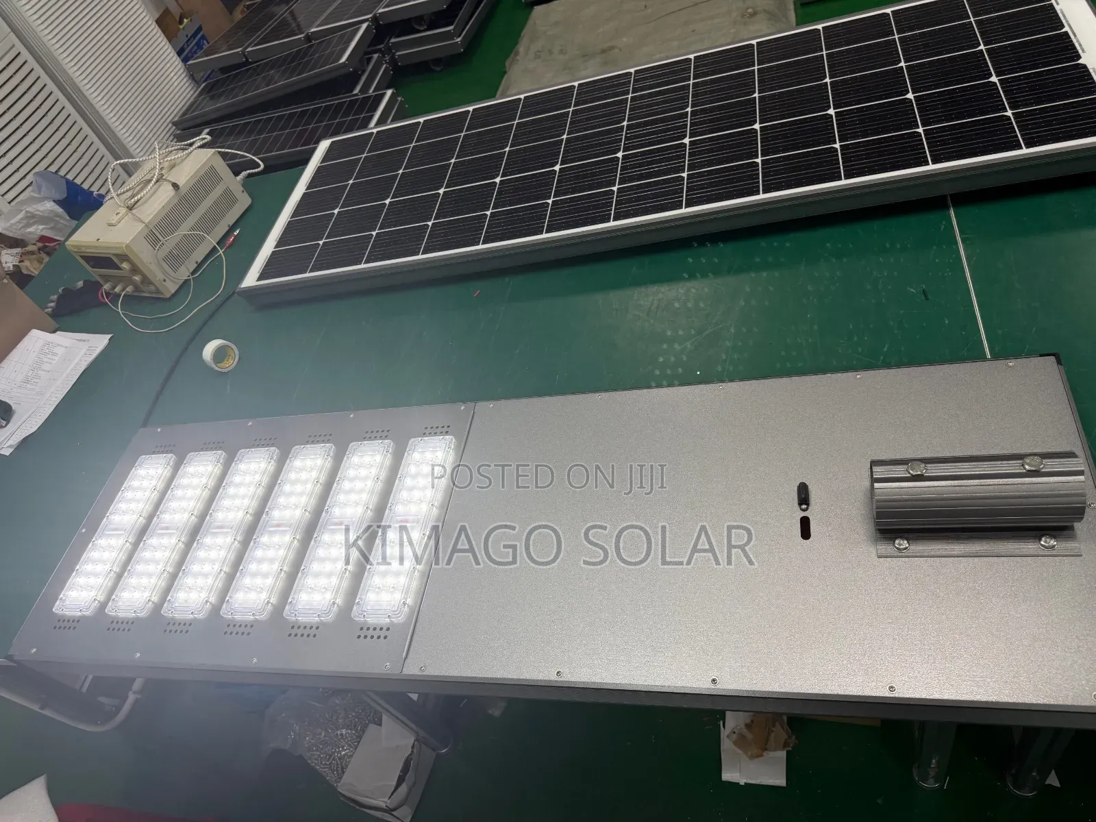 IP66 + LiFePO4 + 120W Solar Street Light Kwa Miradi Mikubwa