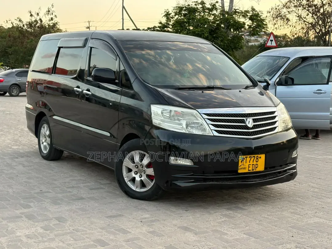 Toyota Alphard 2006 Black