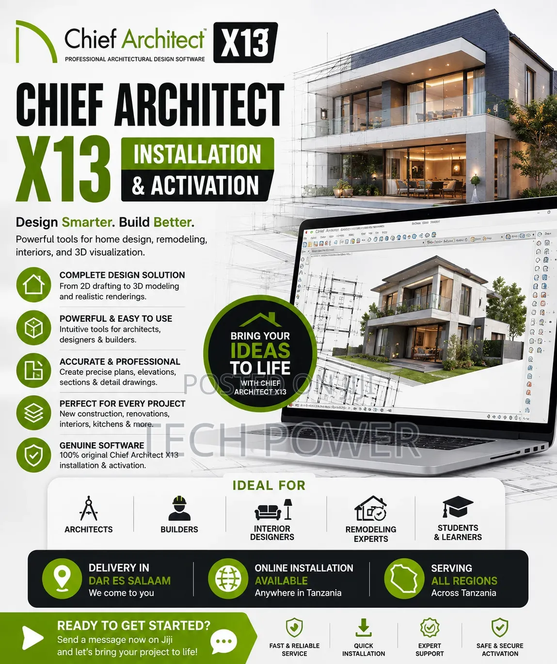 Chief Architect X13 | Installation Activation | Architectural Design