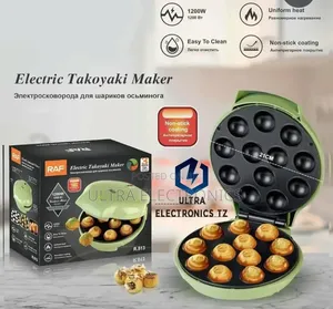 Raf Electric Takoyaki Maker / Kitumbua Maker With 1200w