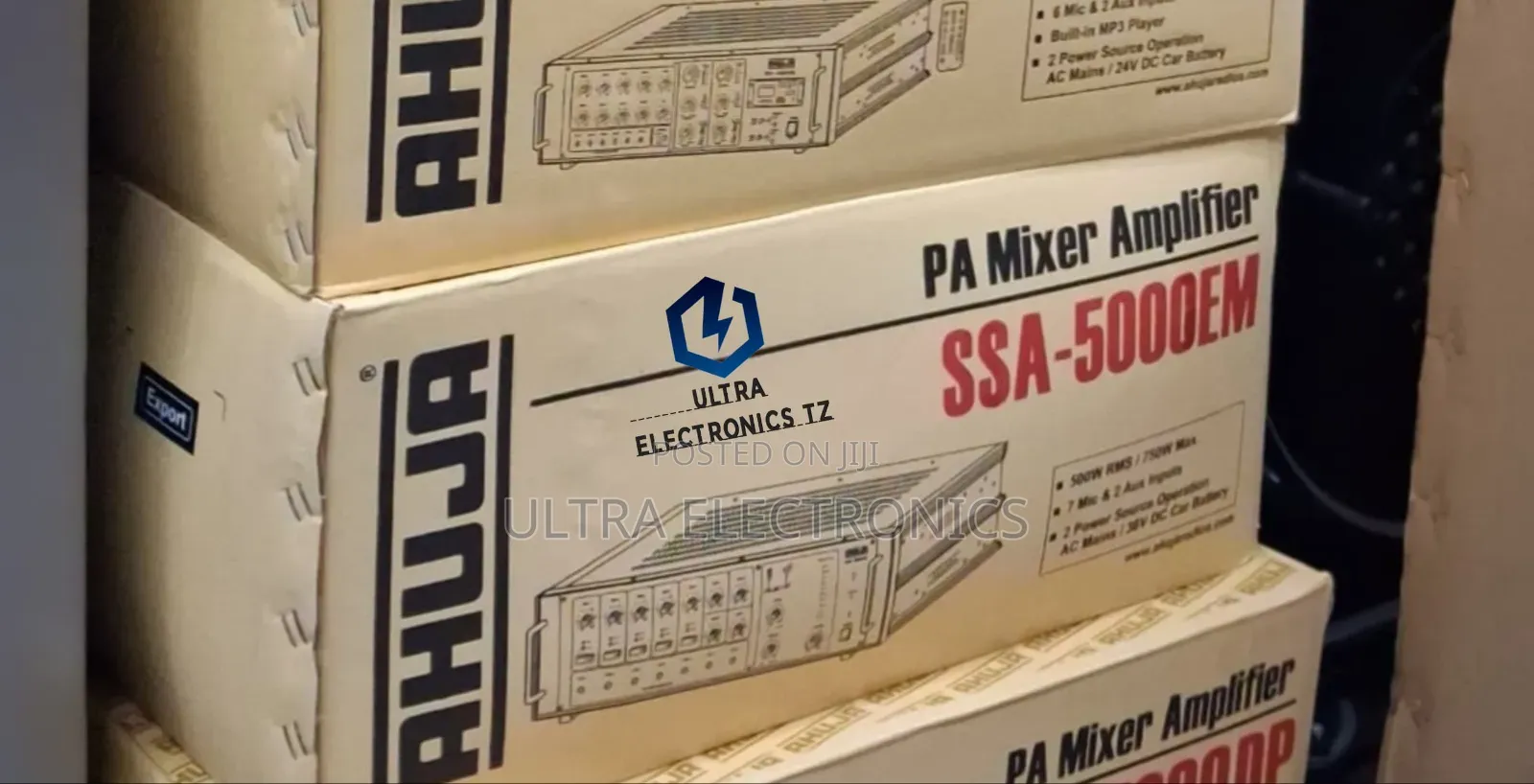 Ahuja Powerful PA Mixer Amplifier SSA 5000em/ DP With 750W Max 