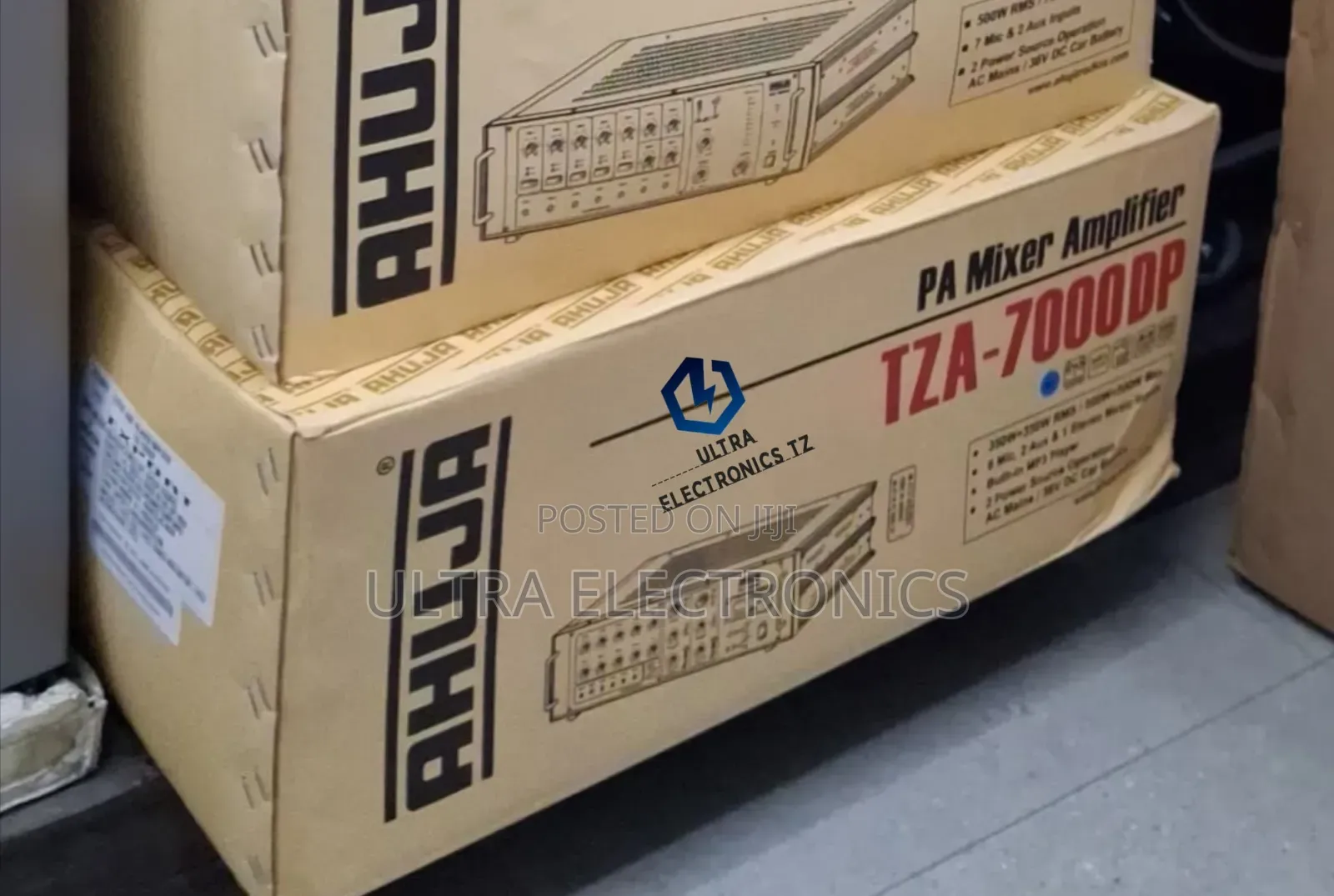 Ahuja Powerful PA Mixer Amplifier TZA 7000DP 2 Zone 1000W Max