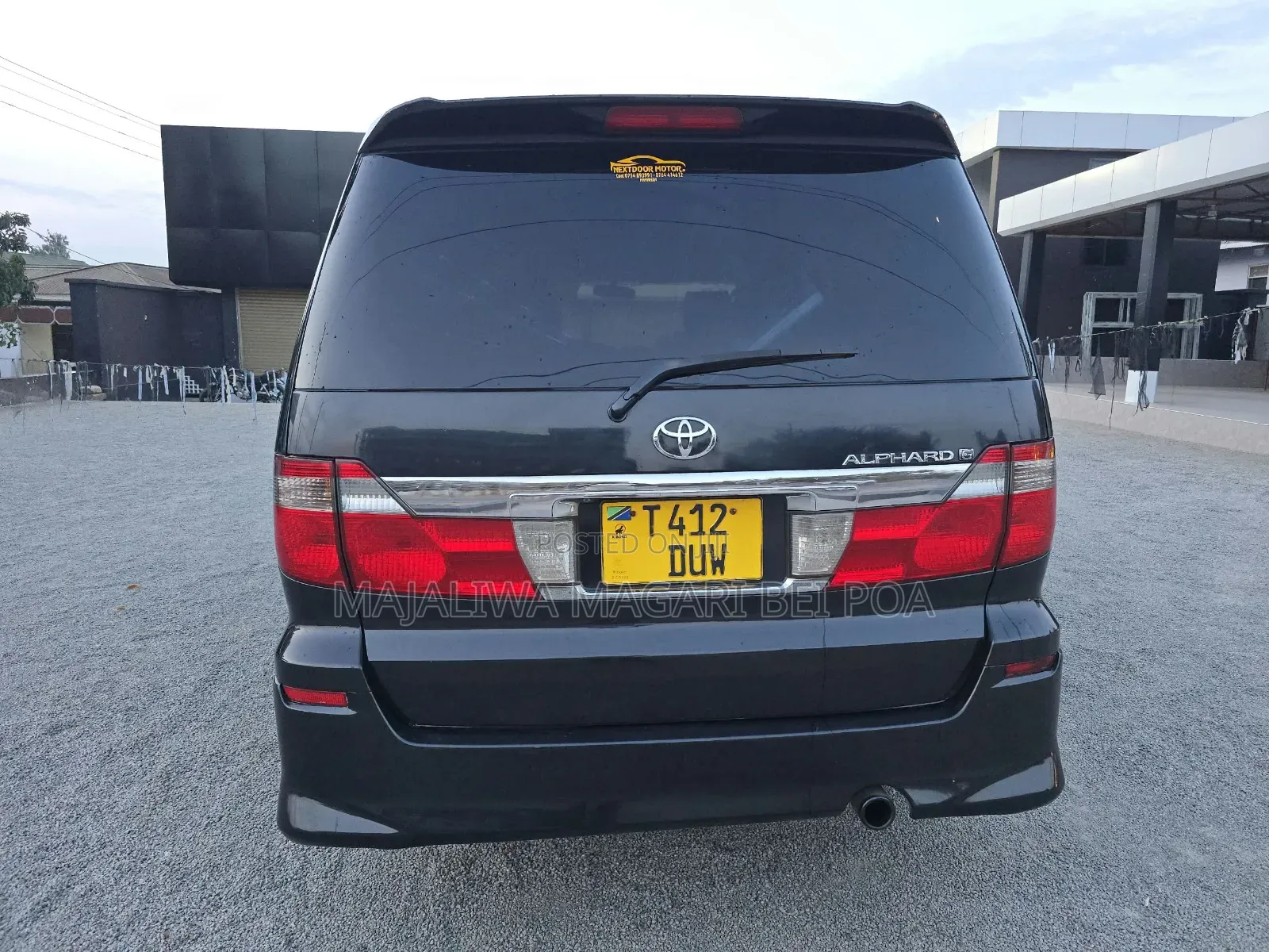 Toyota Alphard 2004 Black
