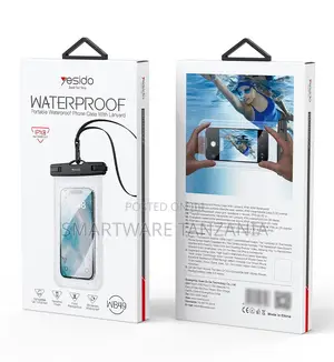 Yesido Waterproof Phone Case With Lanyard, IPX8 Rating, 6.8-Inch