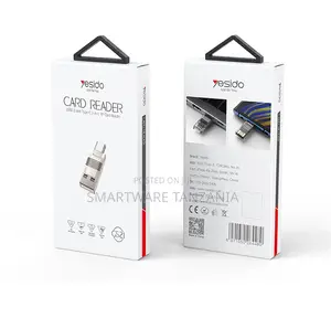 Yesido USB 2.0 and Type-C 2-in-1 Card Reader for TF and SD Cards
