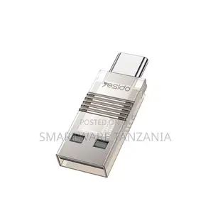 Yesido USB 2.0 and Type-C 2-in-1 Card Reader for TF and SD Cards