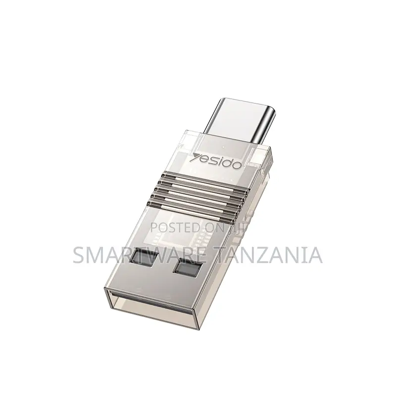 Yesido USB 2.0 and Type-C 2-in-1 Card Reader for TF and SD Cards