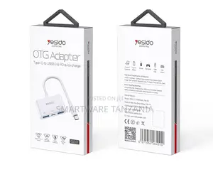 Yesido OTG Adapter Type-C to USB 3.0, PD Quick Charge Functionality