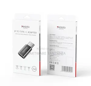 Yesido IP to Type-C Adapter, Data Transfer, Plug-and-Play