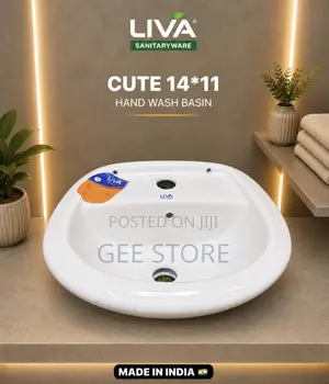 Liva Sanitaryware Cute 14*11 Hand Wash Basin