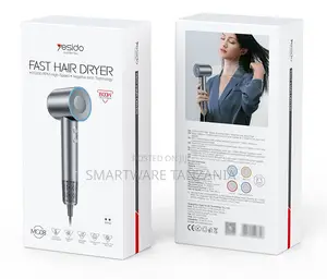 Yesido Fast Hair Dryer With 110000 RPM High-Speed and 1600W Power