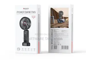 Yesido Mini Power Bank Fan With 7 Blades, 12 Hour Battery Life