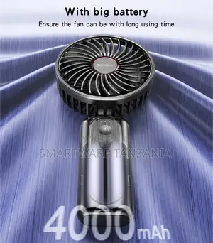 Yesido Mini Power Bank Fan With 7 Blades, 12 Hour Battery Life