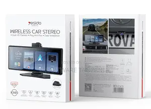 Yesido KM19 Wireless Car Stereo With Dual HD Camera 10.26-Inch Display