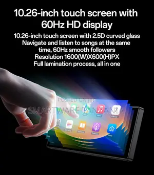 Yesido KM19 Wireless Car Stereo With Dual HD Camera 10.26-Inch Display