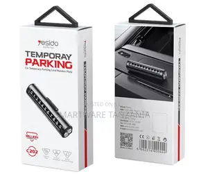 Yesido C202 Car Temporary Parking Number Plate, Aluminum, Durable