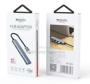 Yesido 4-in-1 USB Hub Adapter With 3 USB 3.0 Ports and 1 Type-C Port