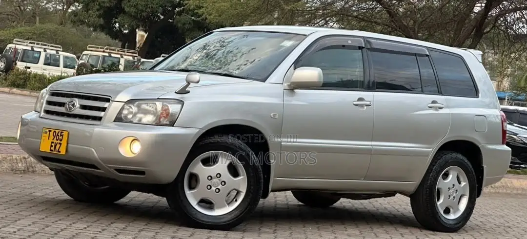Toyota Kluger 2007 Silver