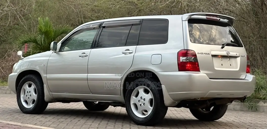 Toyota Kluger 2007 Silver