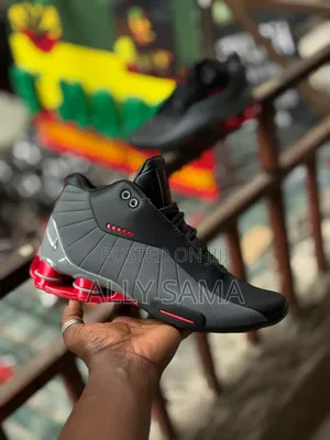 New Sneakers Nike Shox Material Leather