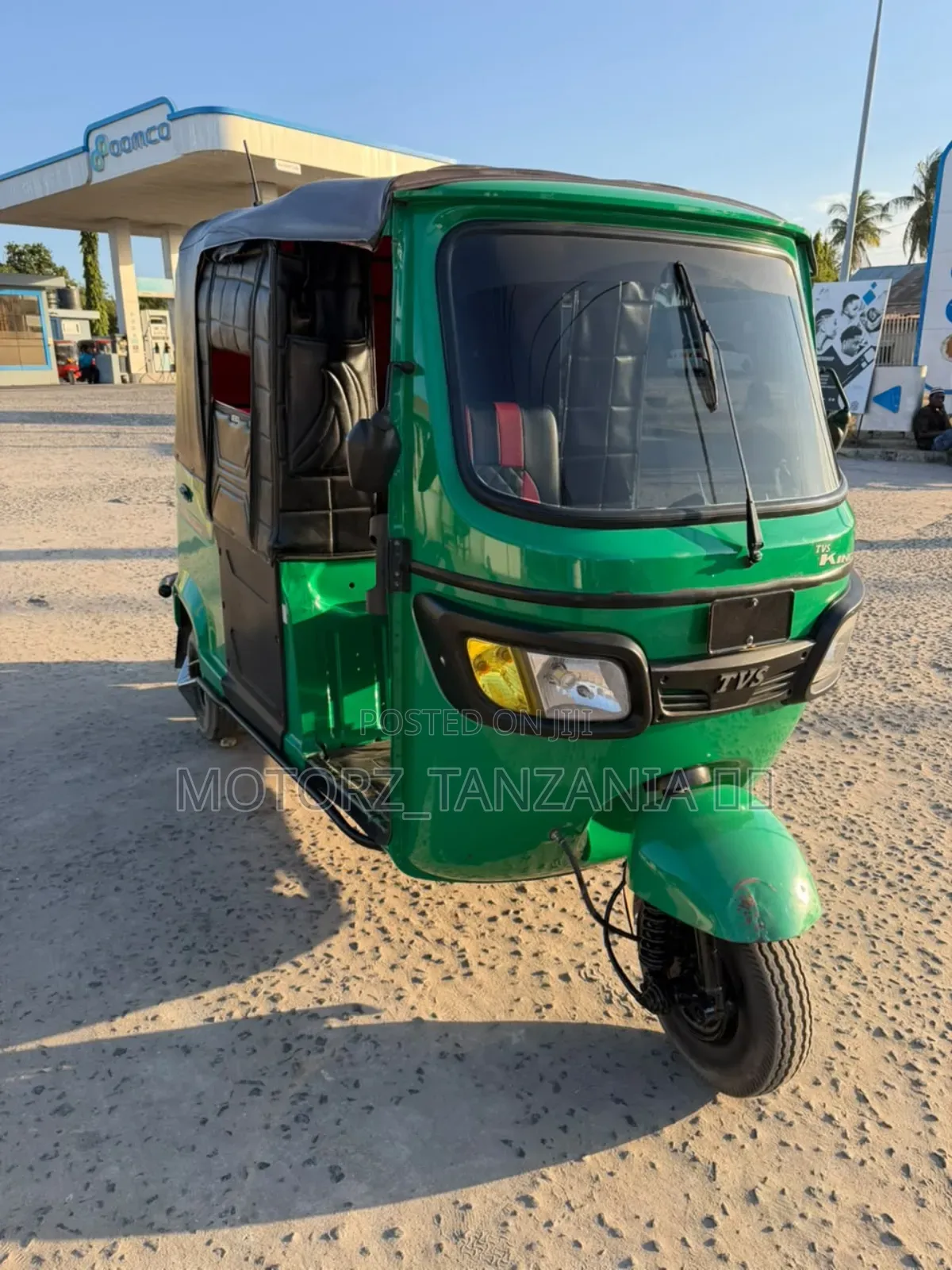 TVS King Deluxe Plus iTouch Start 2026 Green