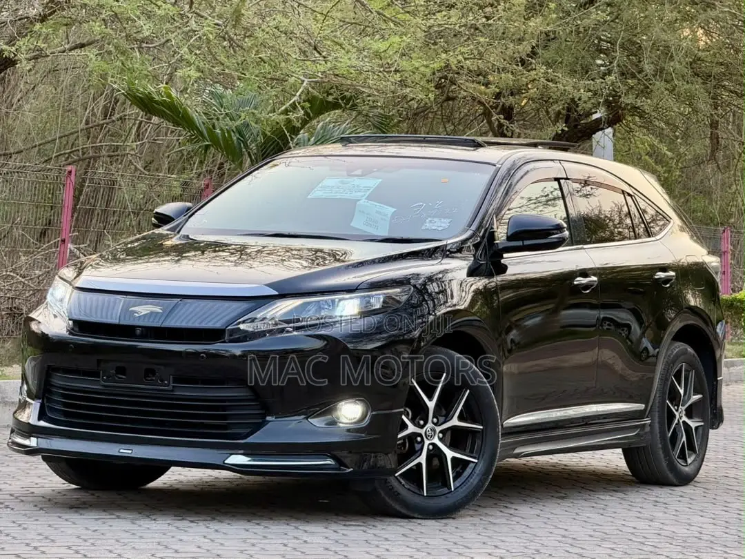 Toyota Harrier 2016 Black