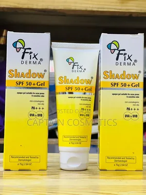 Fix Derma Shadow SPF 50+ Gel — Ulinzi Wa Ngozi Kila Siku!
