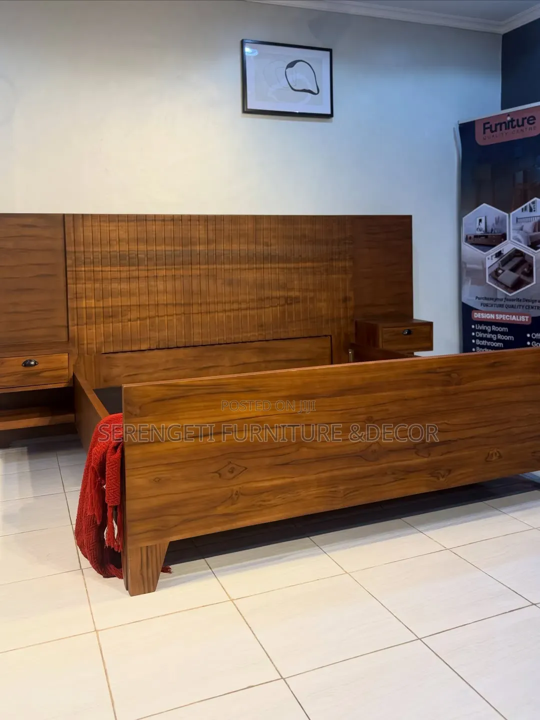 Quality Wooden Bed Size 5*6