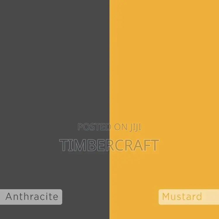 Piri Bookcase Anthracite Mustard