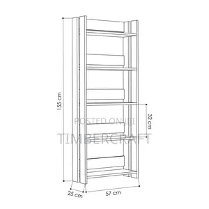 Massimo Bookcase White