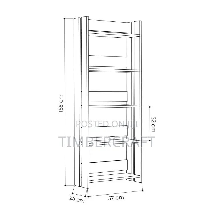 Massimo Bookcase White
