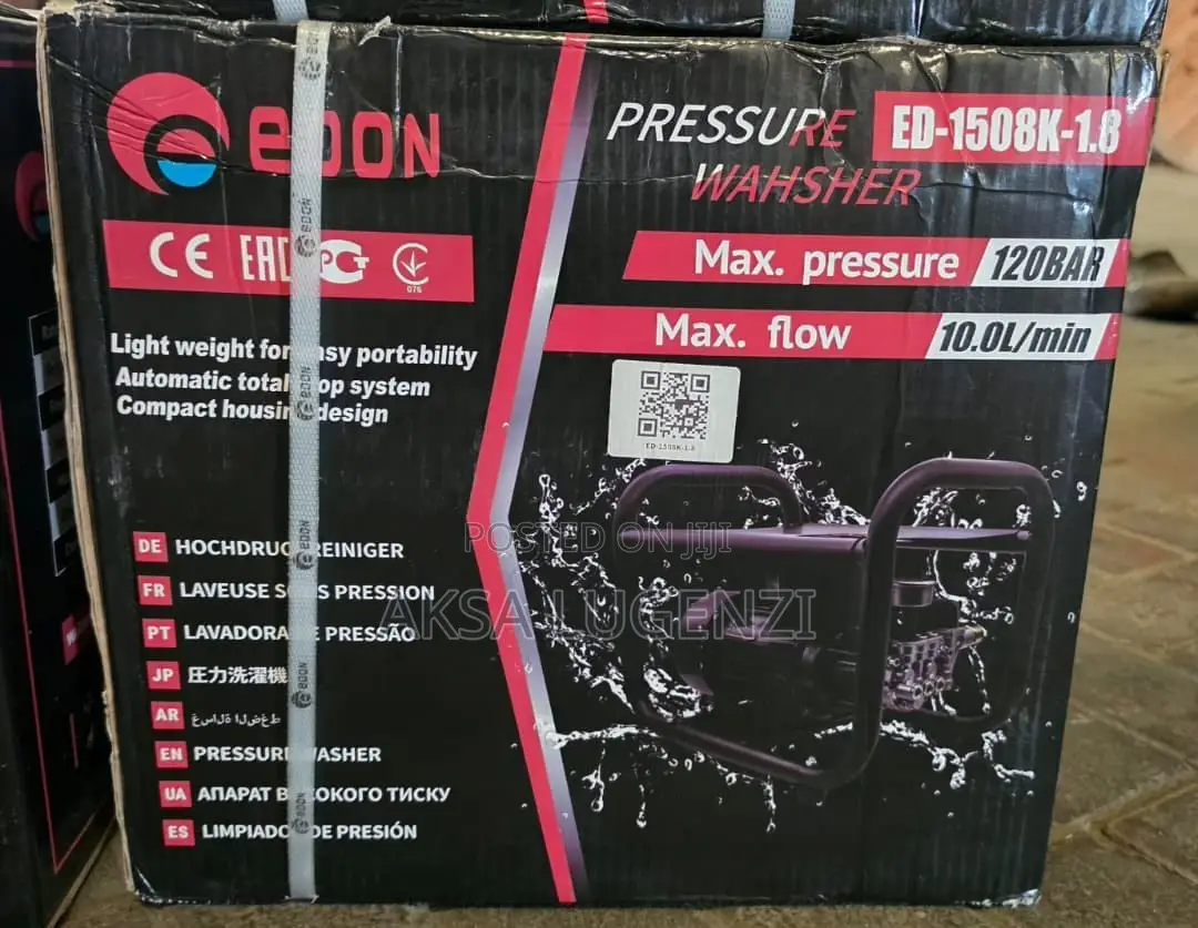 Edon Pressure Washer 1.8A Ndogo .
