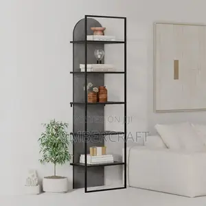 Archy Bookcase Retro Grey