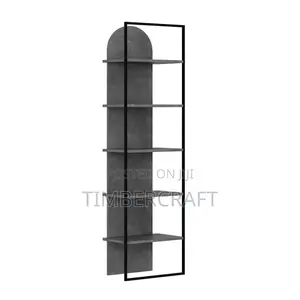 Archy Bookcase Retro Grey