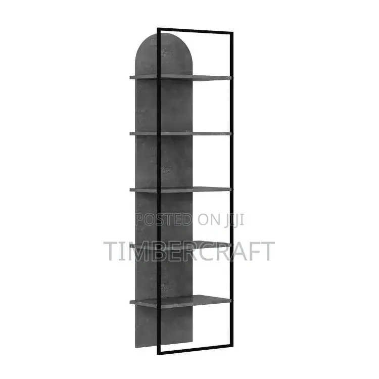 Archy Bookcase Retro Grey