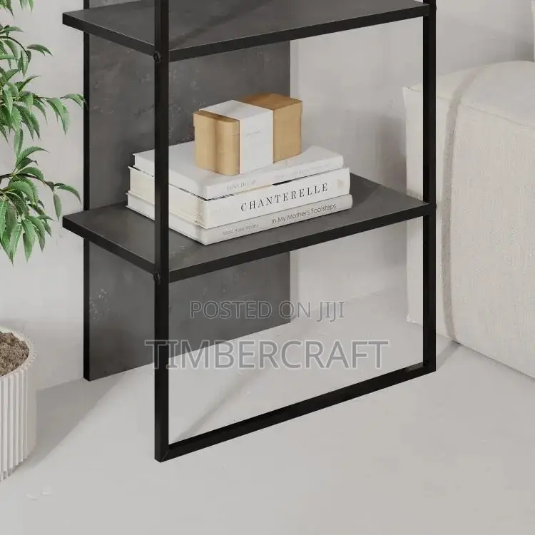 Archy Bookcase Retro Grey