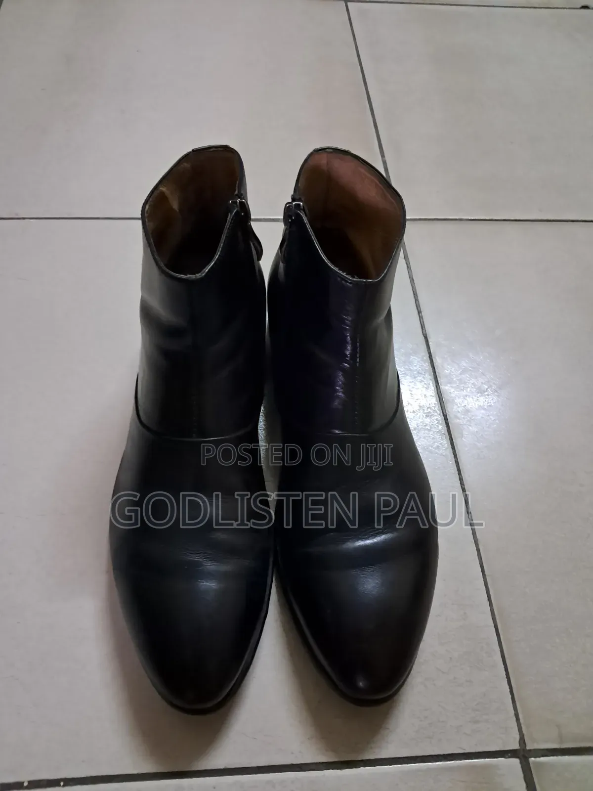 Clark Black Classy Leather Boots